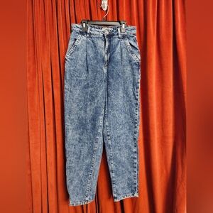 Acid Wash Denim Jeans